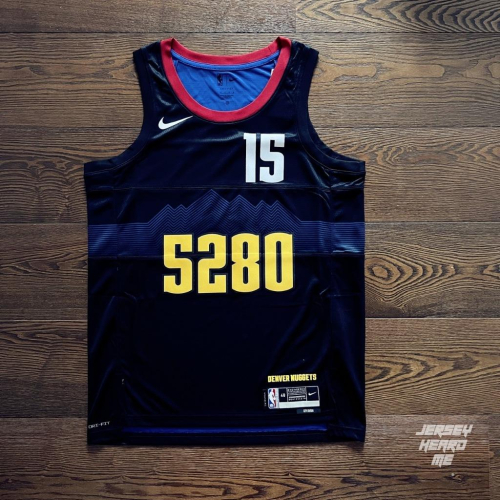 【球衣藏家】Jokic Nike 23-24 Nuggets City 小丑 金塊 城市版 球迷版 NBA 球衣