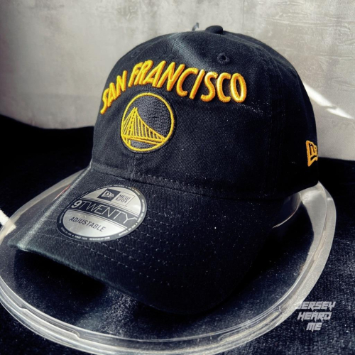 【球衣藏家】New Era Warriors 勇士 城市版 可調式 老帽 NBA Dad Hat