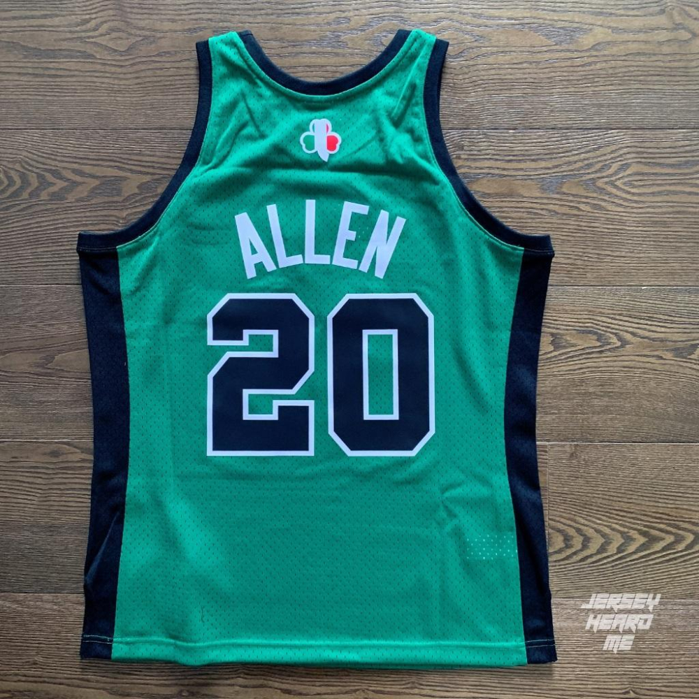 【球衣藏家】Allen 賽爾提克 義大利 歐洲賽 M&N HWC Celtics Swingman 球迷版 NBA 球衣-細節圖2