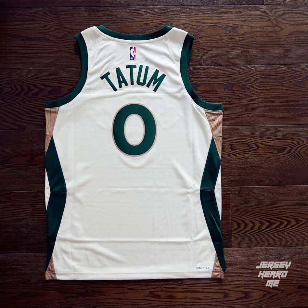 【球衣藏家】Tatum 23-24賽爾提克 城市版 Celtics CITY SW NIKE 球迷版 NBA 球衣-細節圖2