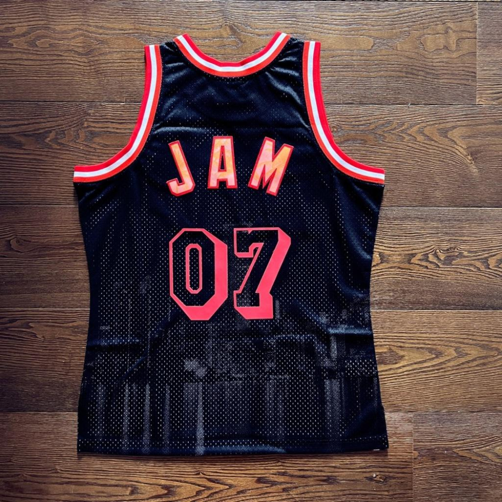 【球衣藏家】 Nicky Jam 熱火 Miami Heats M&N HWC Swingman 球迷版 NBA 球衣-細節圖2