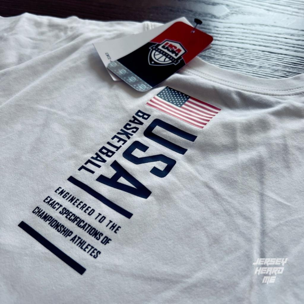 【球衣藏家】NIKE TEAM USA 國家隊 白色 短Tee-細節圖2