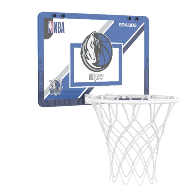 【球衣藏家】SBA305 台灣總代理 NBA 官方授權 壁掛式 室內 玩具 小籃框 MINI款 - 獨行俠 附小籃球-細節圖5