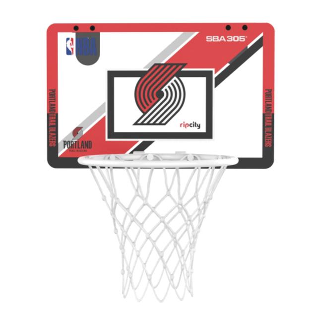 【球衣藏家】SBA305 台灣總代理 NBA 官方授權 壁掛式 室內 玩具 小籃框 MINI款 - 拓荒者 附小籃球-細節圖4