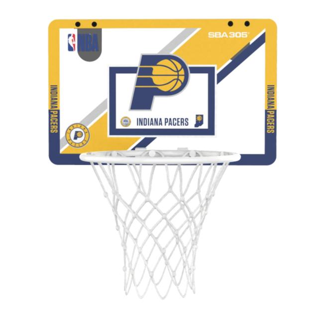 【球衣藏家】SBA305 台灣總代理 NBA 官方授權 壁掛式 居家 室內 玩具 小籃框 MINI款 - 溜馬 附小籃球-細節圖4