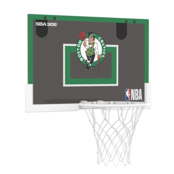 【球衣藏家】SBA305 台灣總代理 NBA 官方授權 壁掛式 居家 室內 玩具 小籃框 隊徽款 - 賽爾提克 附小籃球-細節圖3