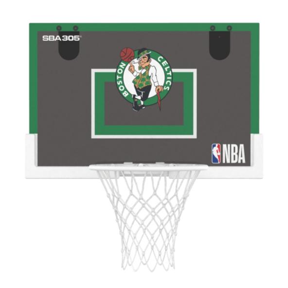 【球衣藏家】SBA305 台灣總代理 NBA 官方授權 壁掛式 居家 室內 玩具 小籃框 隊徽款 - 賽爾提克 附小籃球-細節圖4