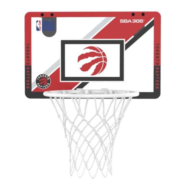 【球衣藏家】SBA305 台灣總代理 NBA 官方授權 壁掛式 居家 室內 玩具 小籃框 MINI款 - 暴龍 附小籃球-細節圖4