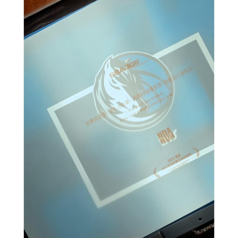 【球衣藏家】SBA305 台灣總代理 NBA 官方授權 壁掛式 居家 室內 玩具 小籃框 隊徽款 - 獨行俠 附小籃球-細節圖5