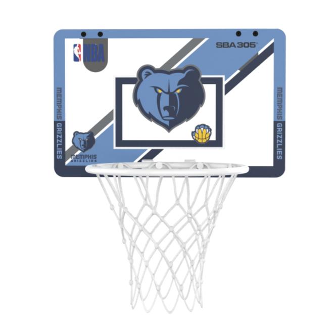 【球衣藏家】SBA305 台灣總代理 NBA 官方授權 壁掛式 居家 室內 玩具 小籃框 MINI款 - 灰熊 附小籃球-細節圖4