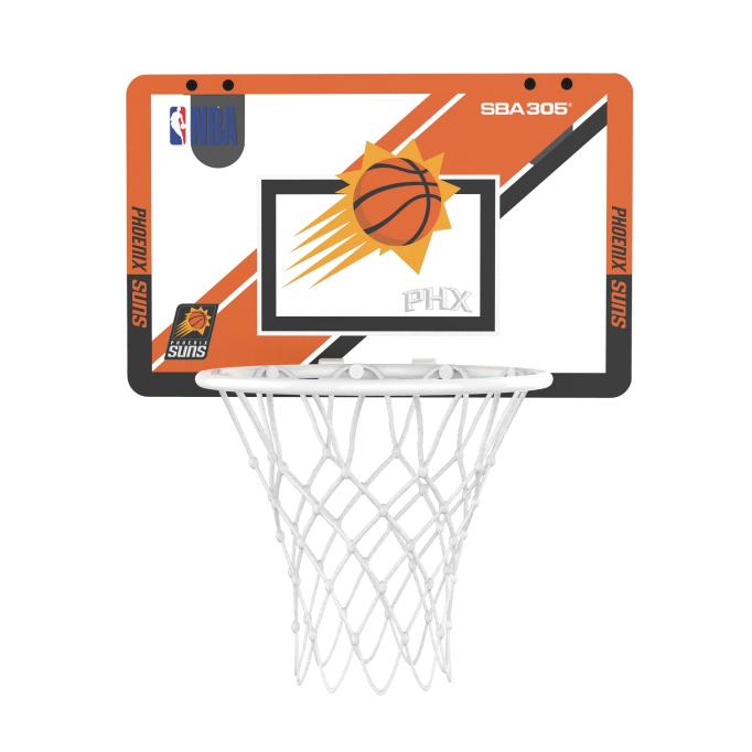 【球衣藏家】SBA305 台灣總代理 NBA 官方授權 壁掛式 居家 室內 玩具 小籃框 MINI款 - 太陽 附小籃球-細節圖4