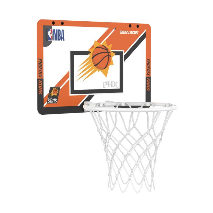 【球衣藏家】SBA305 台灣總代理 NBA 官方授權 壁掛式 居家 室內 玩具 小籃框 MINI款 - 太陽 附小籃球-細節圖5