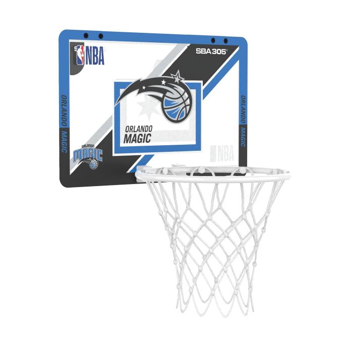 【球衣藏家】SBA305 台灣總代理 NBA 官方授權 壁掛式 居家 室內 玩具 小籃框 MINI款 - 魔術 附小籃球-細節圖5