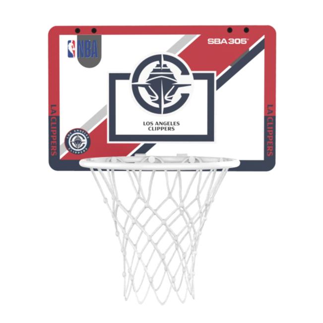 【球衣藏家】SBA305 台灣總代理 NBA 官方授權 壁掛式 居家 室內 玩具 小籃框 MINI款 - 快艇 附小籃球-細節圖4