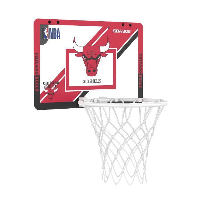 【球衣藏家】SBA305 台灣總代理 NBA 官方授權 壁掛式 居家 室內 玩具 小籃框 MINI款 - 公牛 附小籃球-細節圖5