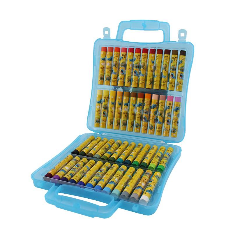 雄獅 BLOP-48  48色奶油獅粉蠟筆 外盒顏色隨機出貨-細節圖2