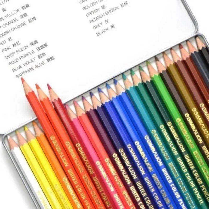 雄獅 WP-24 24色 水性色鉛筆 水彩色鉛筆 新包裝-細節圖2