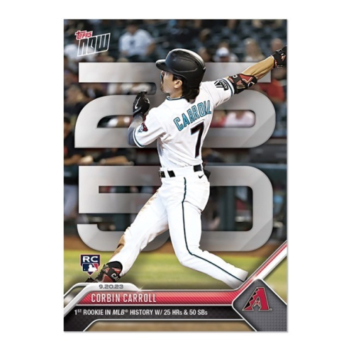 「85 Cards」響尾蛇大物 新人王Corbin Carroll - 2023 MLB TOPPS NOW®Topps