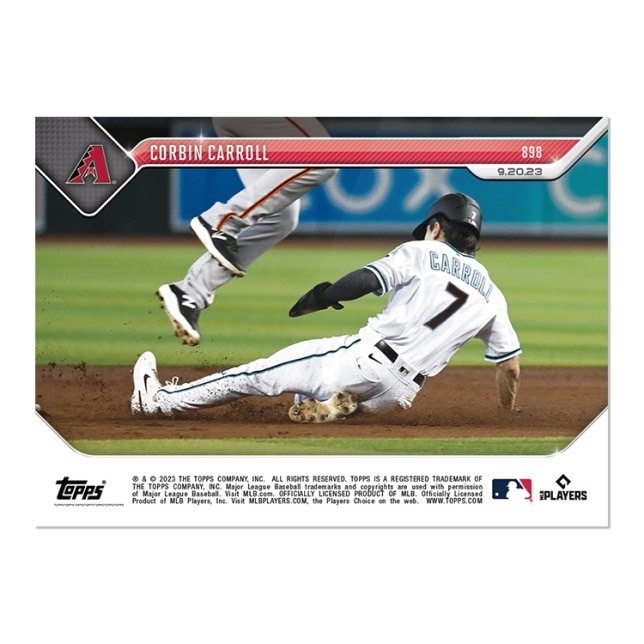 「85 Cards」響尾蛇大物 新人王Corbin Carroll - 2023 MLB TOPPS NOW®Topps-細節圖2