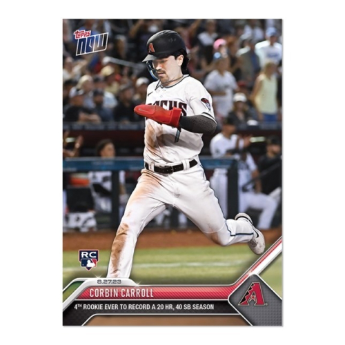 「85 Cards」Corbin Carroll - 2023 MLB TOPPS NOW®Topps 台灣血統 響尾蛇