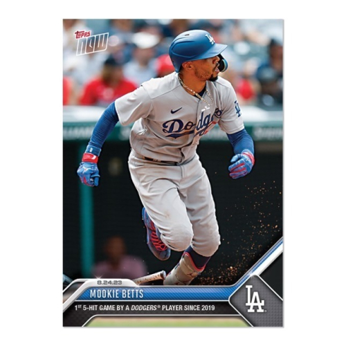 「85 Cards」道奇 mvp Mookie Betts - 2023 MLB TOPPS NOW® Card 760