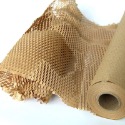 蜂巢紙包裝紙禮品紙網蜂紙造型牛皮紙棕色紙80g-規格圖1