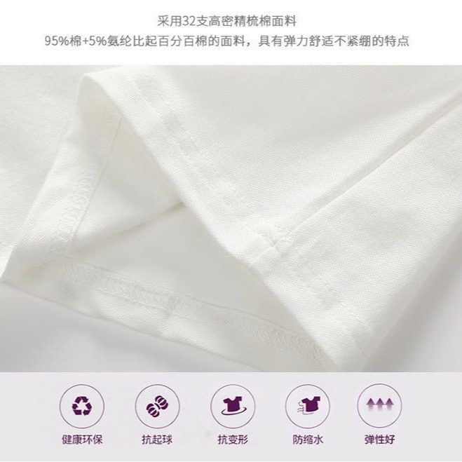 兒童款白色polo 畢業典禮 制服 正式場合 休閒 百搭好穿 網眼排汗-細節圖5