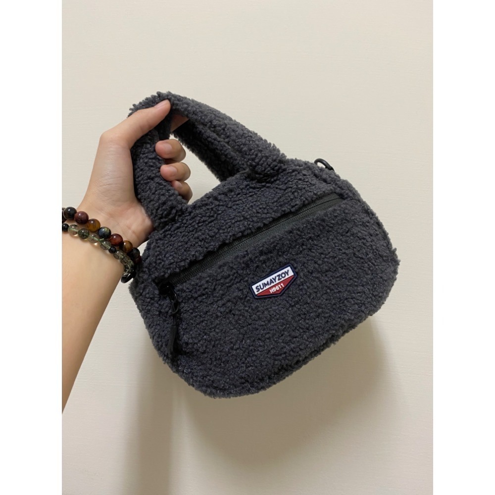 可愛毛茸茸小廢包 附背繩-細節圖3