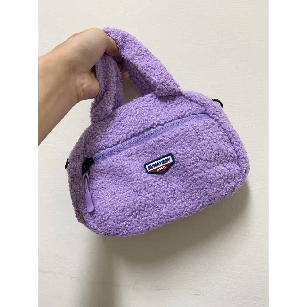 可愛毛茸茸小廢包 附背繩-細節圖4