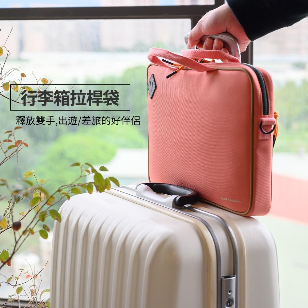 SUPANOVA EXPLORER探險家系列-防潑水 Laptop Bag 14吋筆電包 茱萸粉-細節圖9