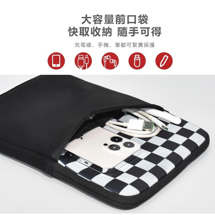 QUESToN Neoprene 防潑水 iPad Air 10.9吋平板保護套 深灰-細節圖6