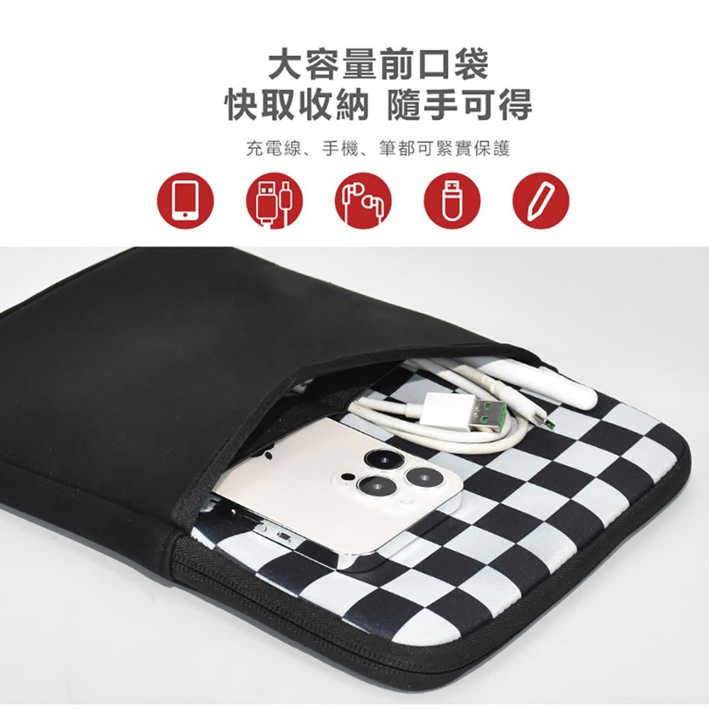 QUESToN Neoprene 防潑水 iPad Air 10.9吋平板保護套 淺灰-細節圖6