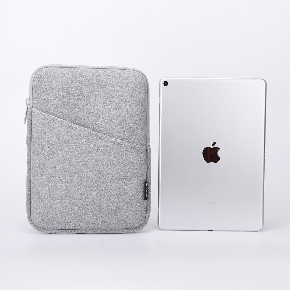 QUESToN Neoprene 防潑水 iPad Air 10.9吋平板保護套 淺灰-細節圖9