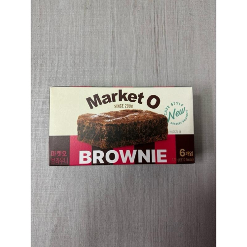[韓國代購] Market O 巧克力布朗尼蛋糕 6小包裝