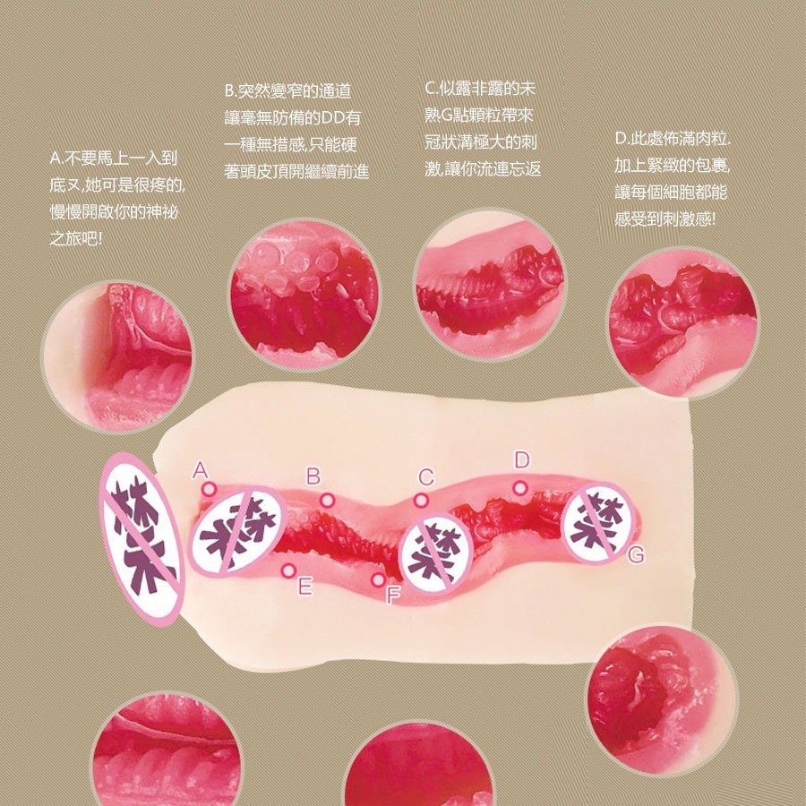 【年終清倉】COZYLAB PaPaKey 深田詠美 AV 女優 慢玩鍛鍊 名器 倒模 飛機杯 情趣用品-細節圖3