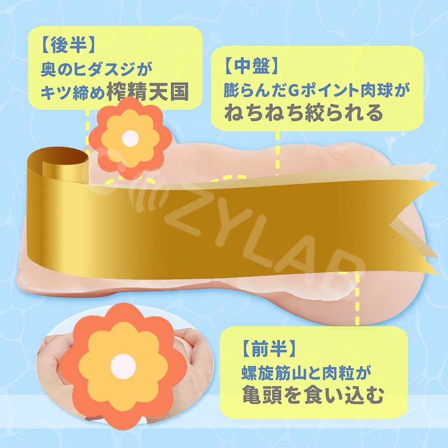 【年終清倉】COZYLAB 帕豹 Pabo Vtuber 飛機杯 半身娃娃 動漫名器 自慰杯 自慰器 情趣用品 情趣精品-細節圖2