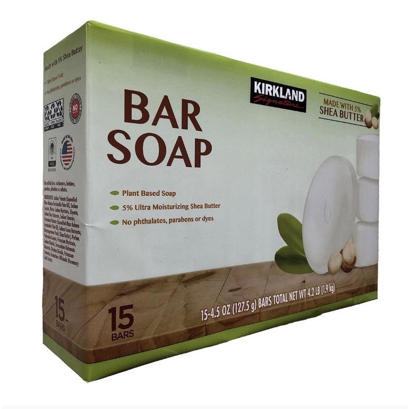 愛的小舖- Kirkland Signature 科克蘭 乳木果油香皂 127.5公克 X 3入 (拆售)-細節圖2