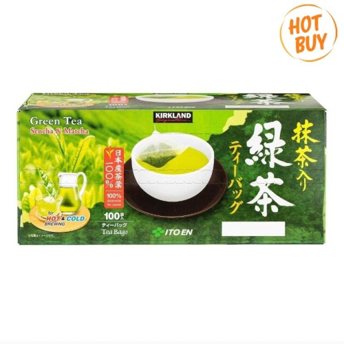 愛的小舖-Kirkland Signature 科克蘭 日本綠茶包 1.5公克 X 100入 效期：2024年12月份
