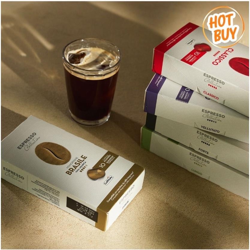 愛的小舖-Caffitaly 咖啡膠囊組 適用Nespresso咖啡機 內含5種風味 100顆 效期：2025年9月份-細節圖2