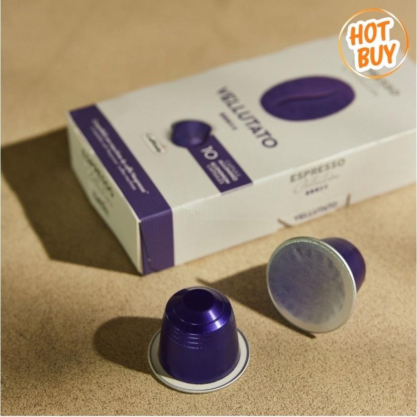 愛的小舖-Caffitaly 咖啡膠囊組 適用Nespresso咖啡機 內含5種風味 100顆 效期：2025年9月份-細節圖4