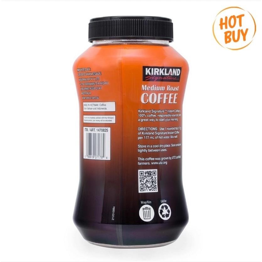 愛的小舖-科克蘭即溶咖啡粉454公克  效期: 2025年9月份-細節圖2