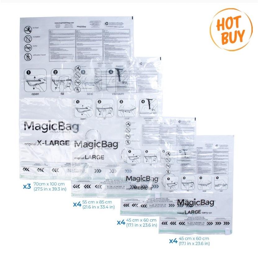 愛的 小舖- MagicBag 真空壓縮收納袋 15入-細節圖2