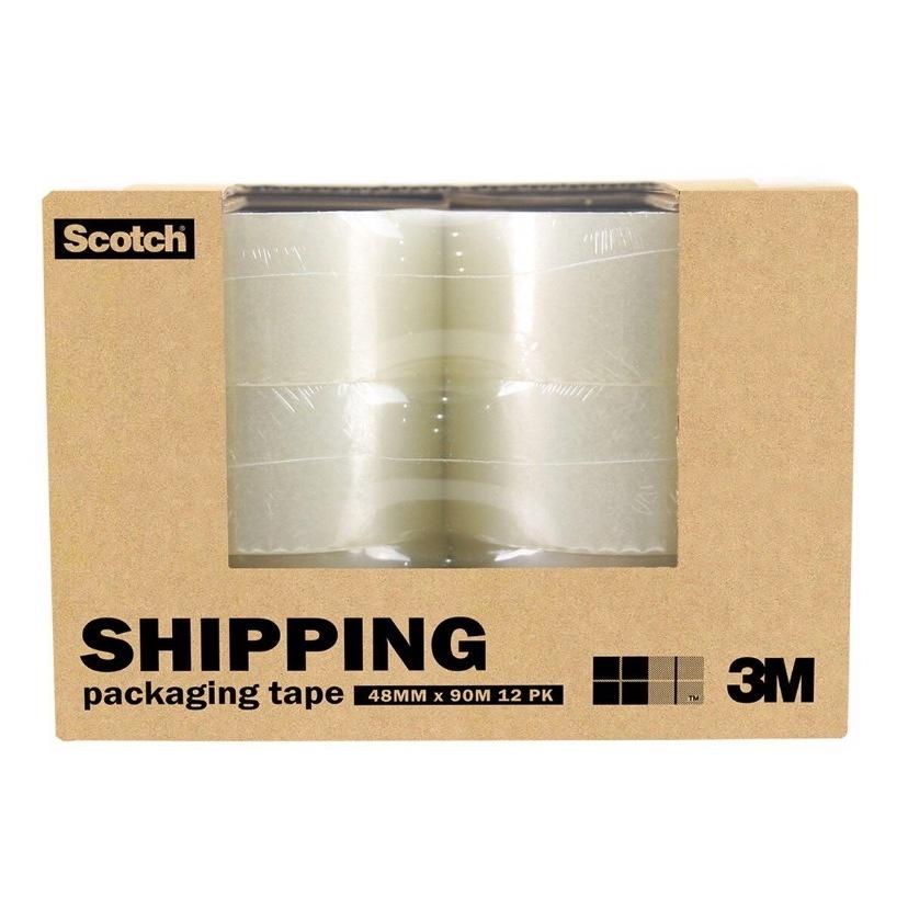 愛的小舖- 3M Scotch 封箱膠帶 4.8公分 X 90公尺 X 12入-細節圖2