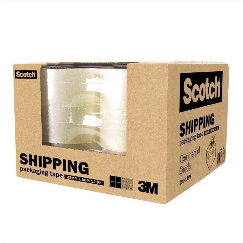 愛的小舖- 3M Scotch 封箱膠帶 4.8公分 X 90公尺 X 12入-細節圖3