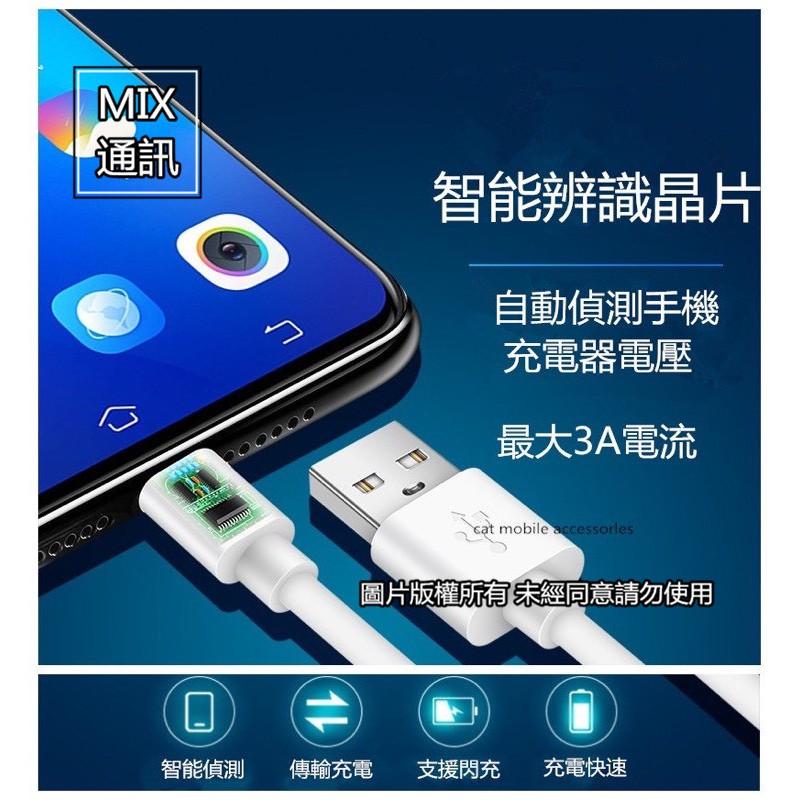 小白線 1/2/3公尺 PD線 充電線 傳輸線 短線 行動電源 快充線-細節圖3