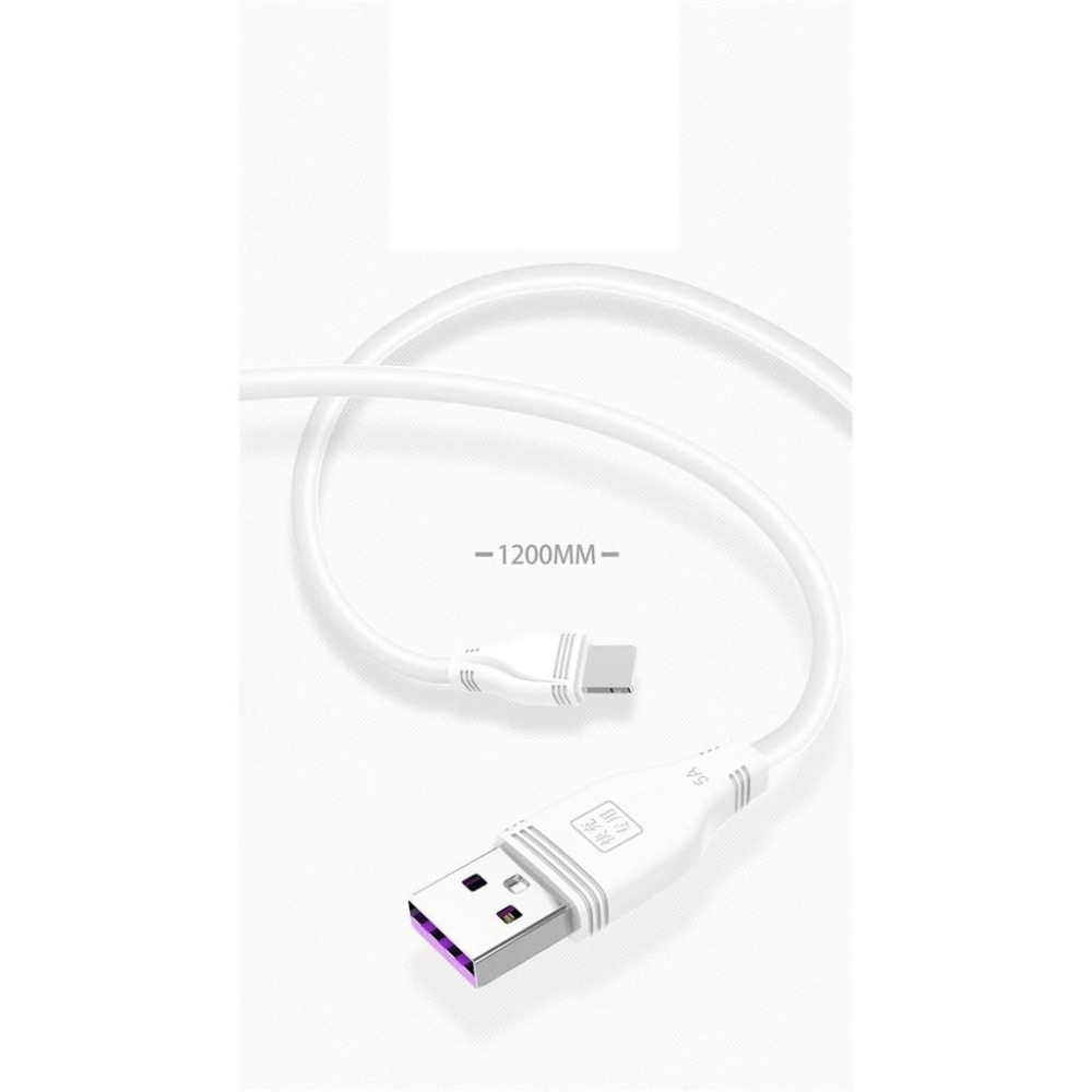 5A極充線 1.2米 安卓/蘋果 可用 快速充電線 傳輸線 快充線 充電線 (X12)-細節圖5