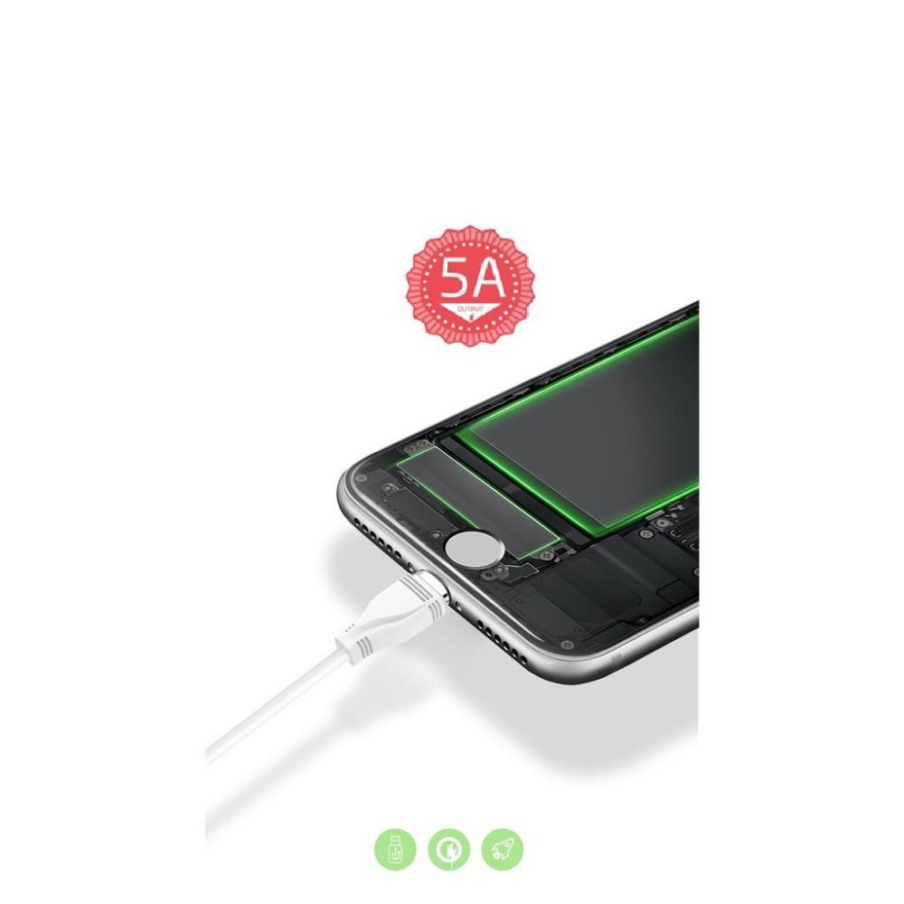 5A極充線 1.2米 安卓/蘋果 可用 快速充電線 傳輸線 快充線 充電線 (X12)-細節圖8