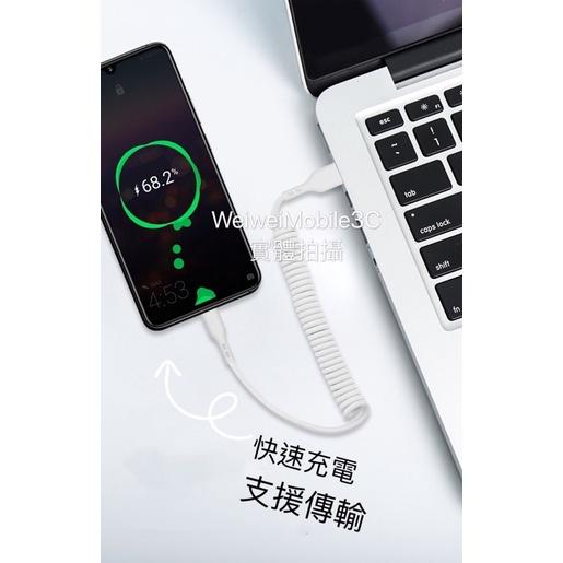 復古伸縮線 高瓦數 66w 充電線 快充線-細節圖4