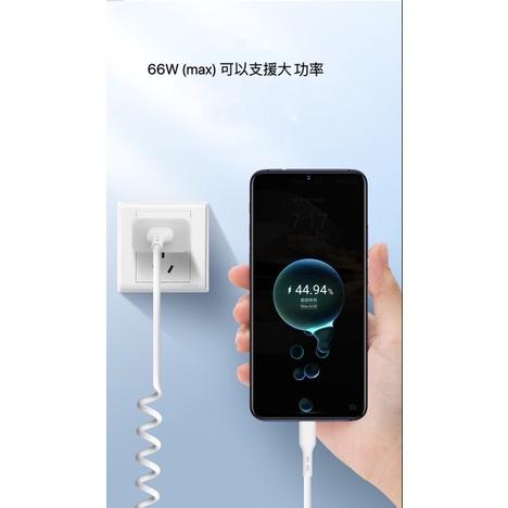 復古伸縮線 高瓦數 66w 充電線 快充線-細節圖5