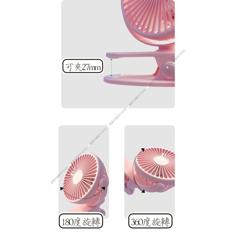 放置+夾式兩用 電風扇 USB 風扇 小風扇 桌上型風扇-細節圖5